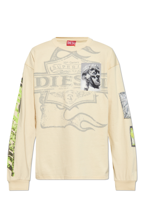 Diesel T-shirt T-BOXT-LS-SLITS-R5 | Men's Clothing | Vitkac